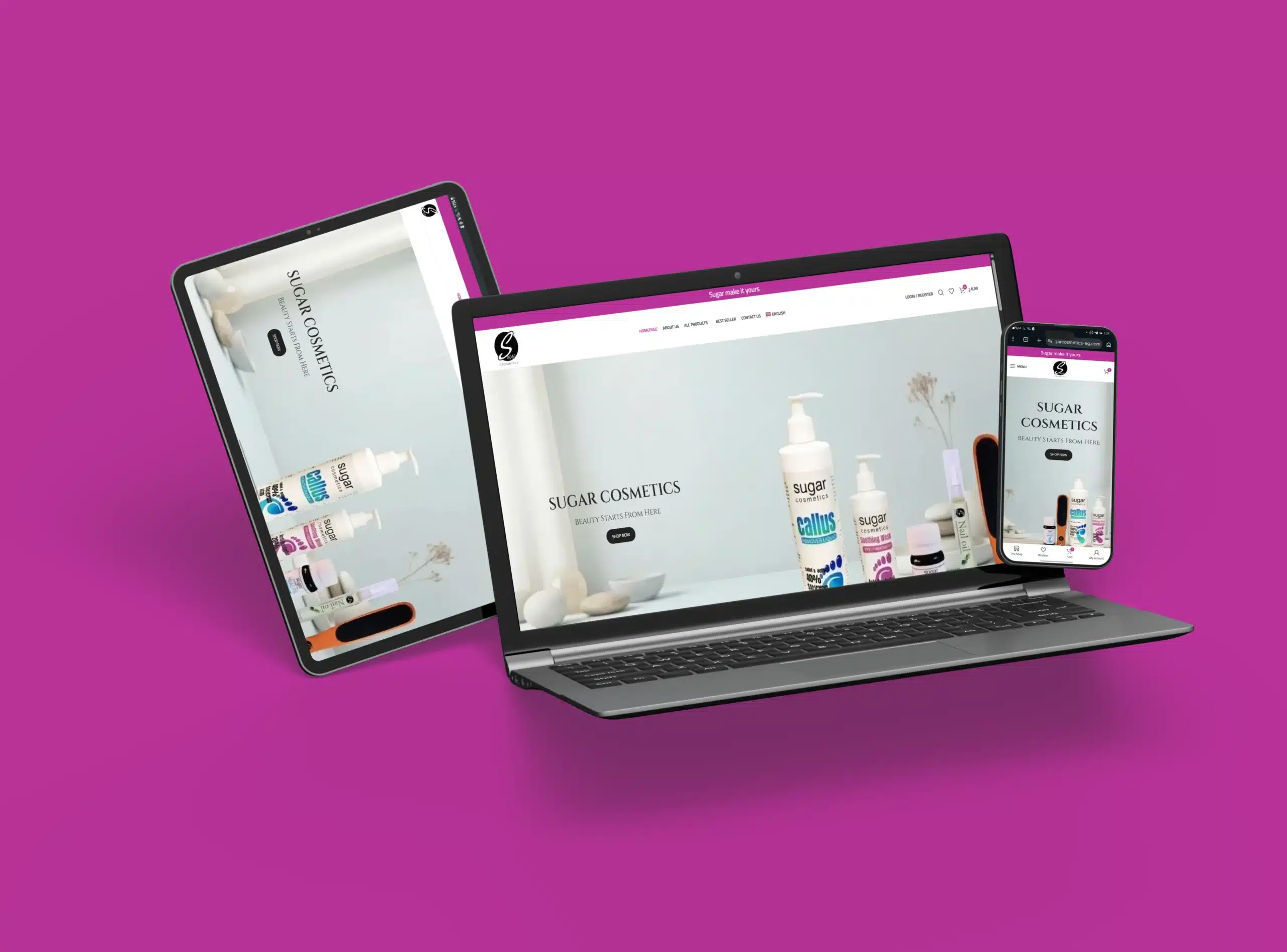 #1 Best WooCommerce Optimization: Rescue Suger Cosmetics